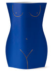 Blue paper vase Octaevo, "Venus"
