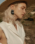 Arp Silver Earrings