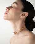 Simone Gold-Plated Choker