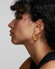 "Amantes" Hoop Earrings