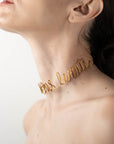 Simone Gold-Plated Choker