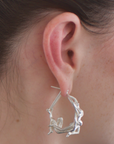 "Amantes" Hoop Earrings