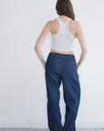 Pantalón Denim Pinstripe